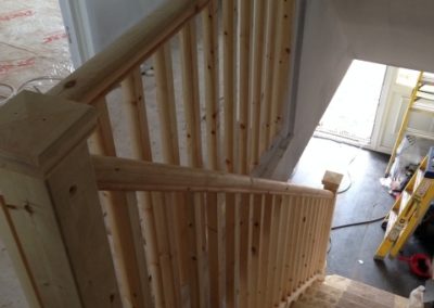 Stair and banister Alteration