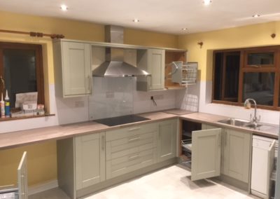 Kitchen renovation by Loughborough builders