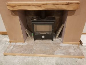 New fireplace build
