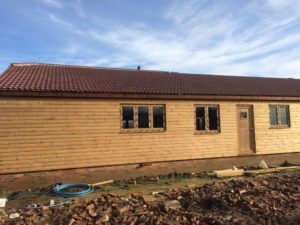 Building timber houses in the UK