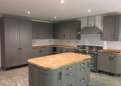 New kitchen in long cleaton loughborough