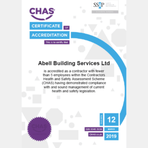 CHAS certificate for Abell