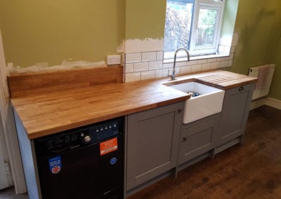 New kitchen worktops wood