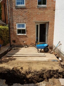 rear house extension