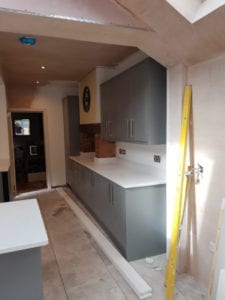 rear house extension kitchen