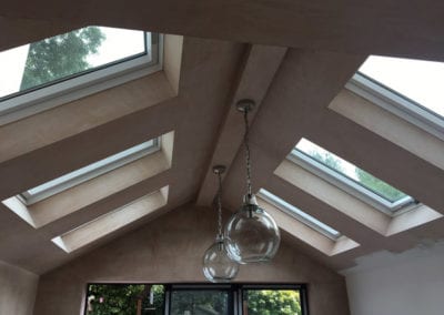 rear house extension skylights