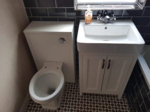 new toilet and sink bathroom fittings